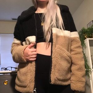 Teddy bear Sherpa jacket